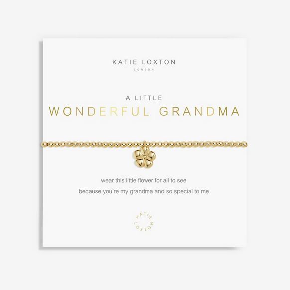 A Little Wonderful Grandma Bracelet Gold
