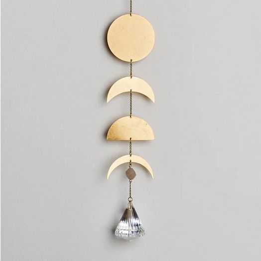 Suncatcher Moon Phase / Moonstone