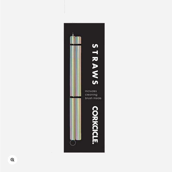 Cocktail Straw 2-Pack Prism