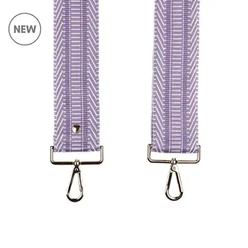 Pom Pom Strap Lilac Mix
