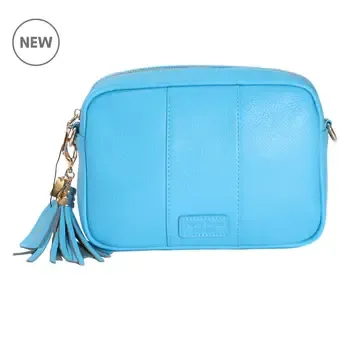 Pom Pom London City Bag Azure Blue
