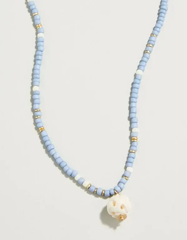 Necklace Harmony Beaded Pendant 17 in