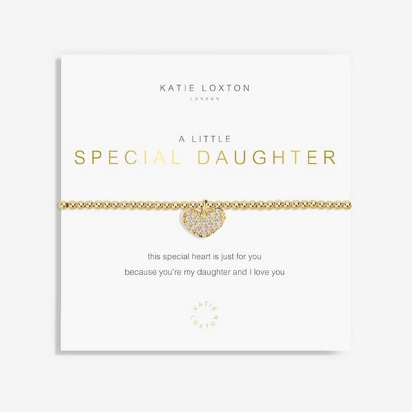 A Little Special Daughter Bracelet Gold