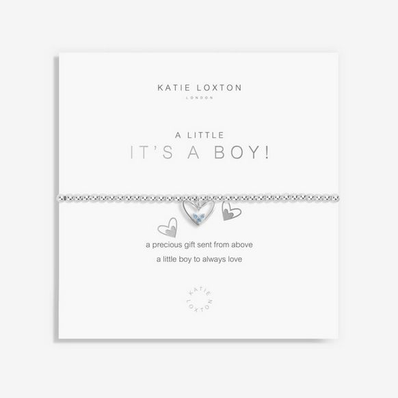 A Little It&#39;s A Boy Bracelet Silver