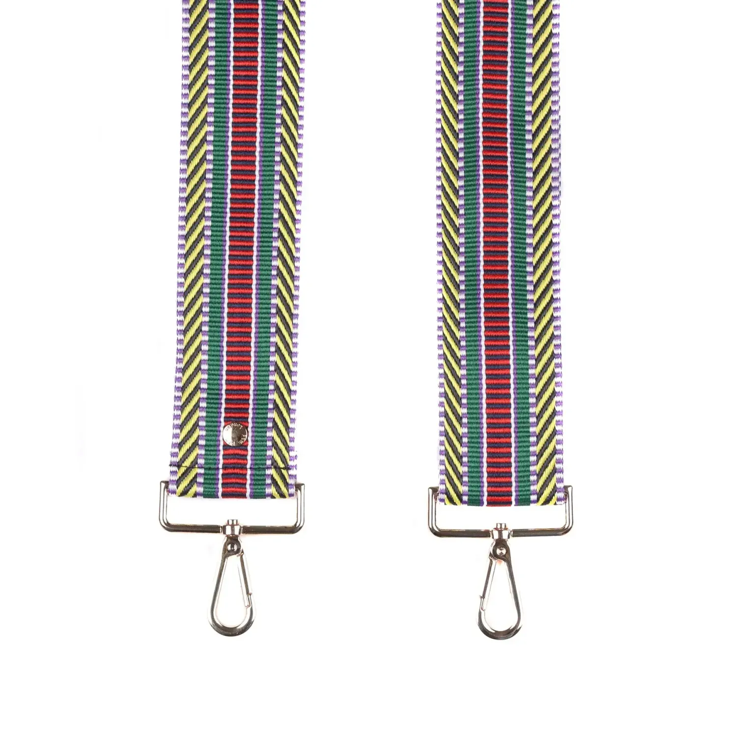 Pom Pom Strap Red &amp; Yellow Mix