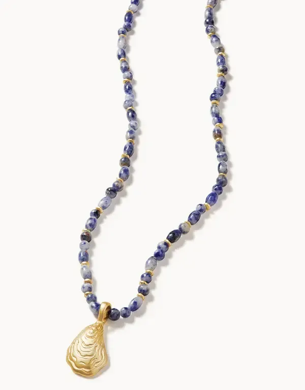 Necklace Oyster Alley Necklace Blue Sodalite