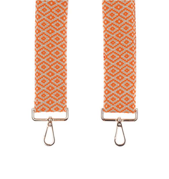 Pom Pom Strap Orange Inca