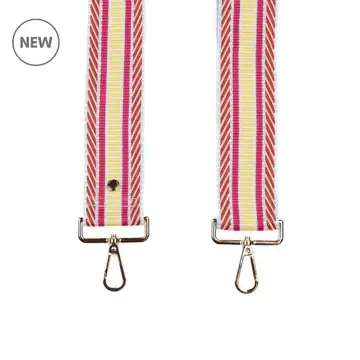 Pom Pom Strap Hot Pink Mix