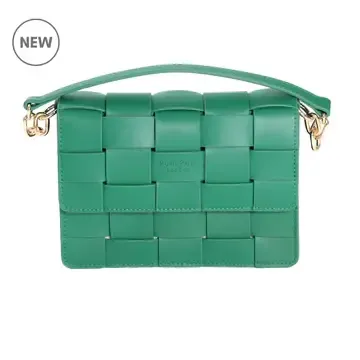 Pom Pom London Soho Bag Emerald Green