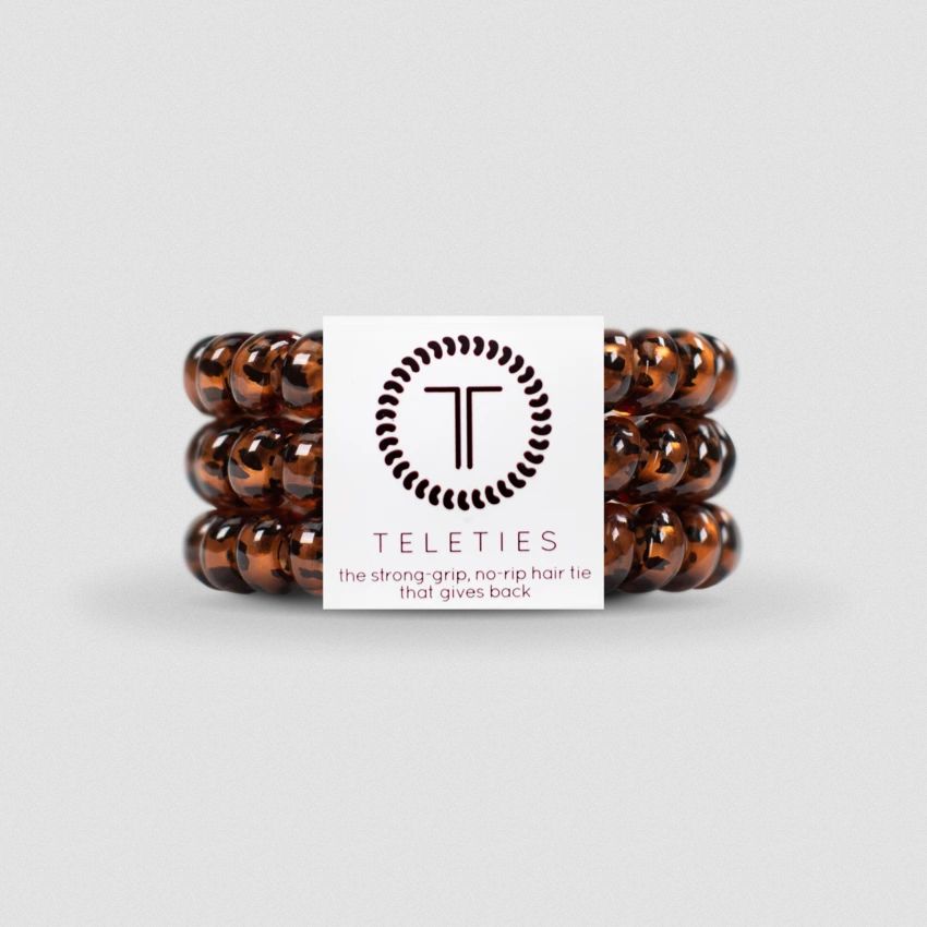 3 pack Hair Ties Large Tortoise