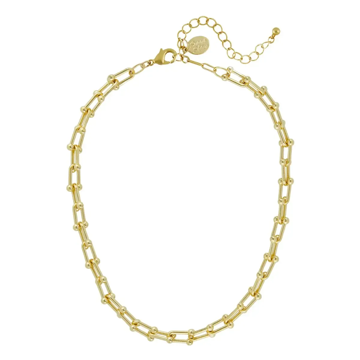 Necklace Gold Jackie Chain Toggle