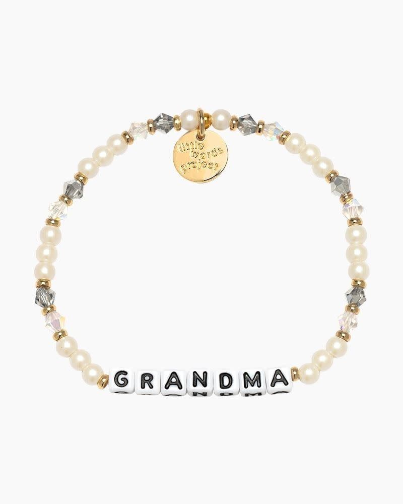 Grandma Beaded Bracelet Strand of Pearls
