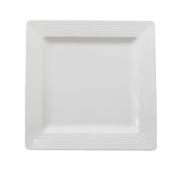 Square Platter Pinstripe