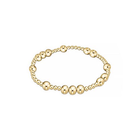 Hope Unwritten 6mm Bead Bracelet Gold