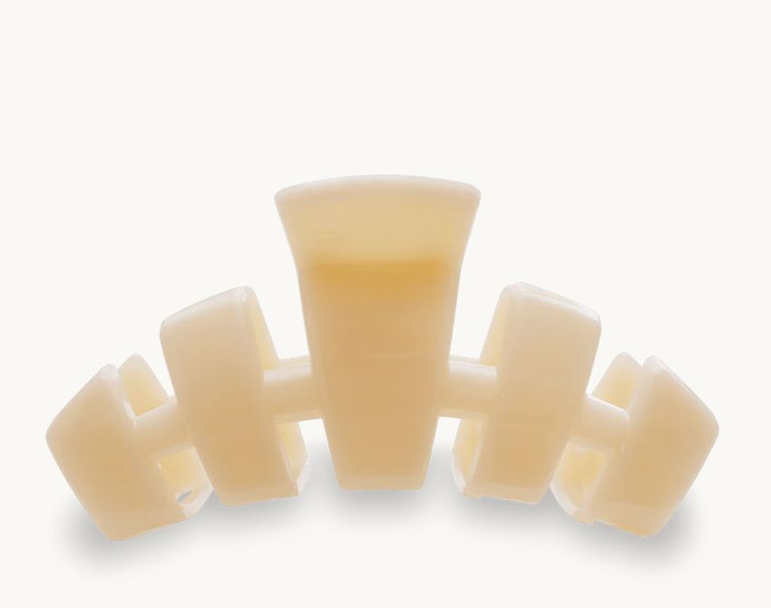 Classic Medium Hair Clip Almond Beige