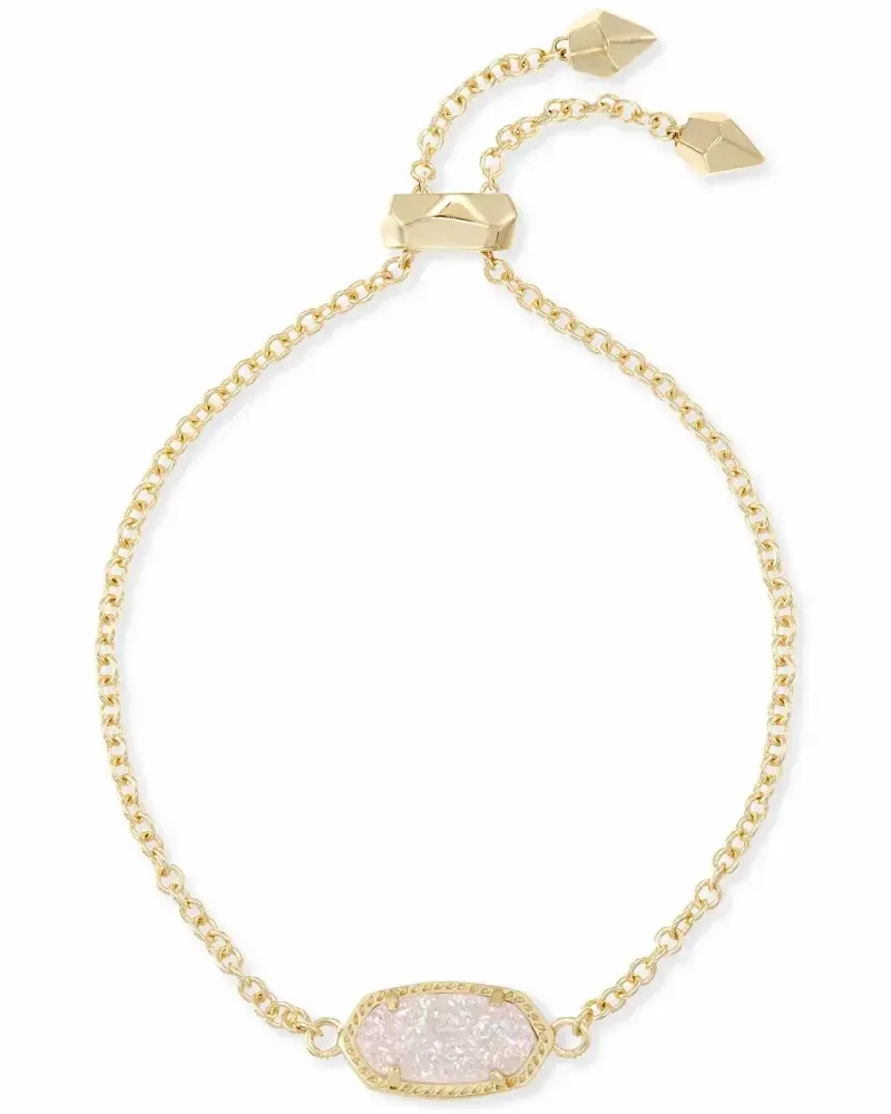 Elaina Bracelet Gold Iridescent Drusy