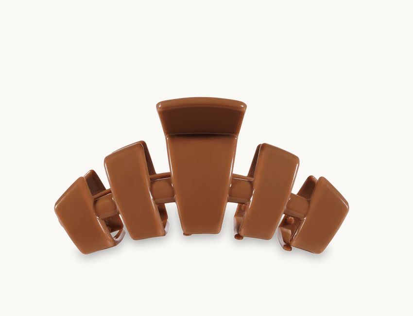 Classic Medium Hair Clip Caramel