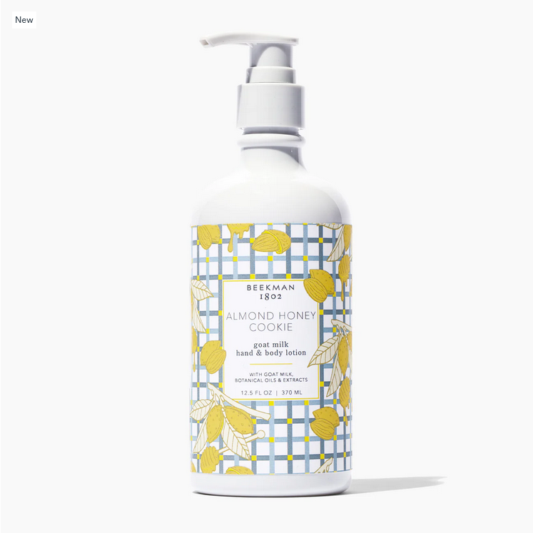 Goat Milk Lotion | Almond Honey Cookie 12.5oz