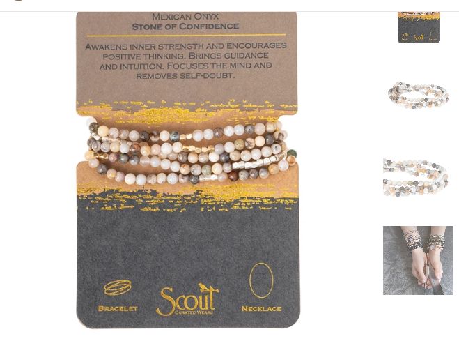 Stone Wrap - Mexican Onyx Stone of Confidence