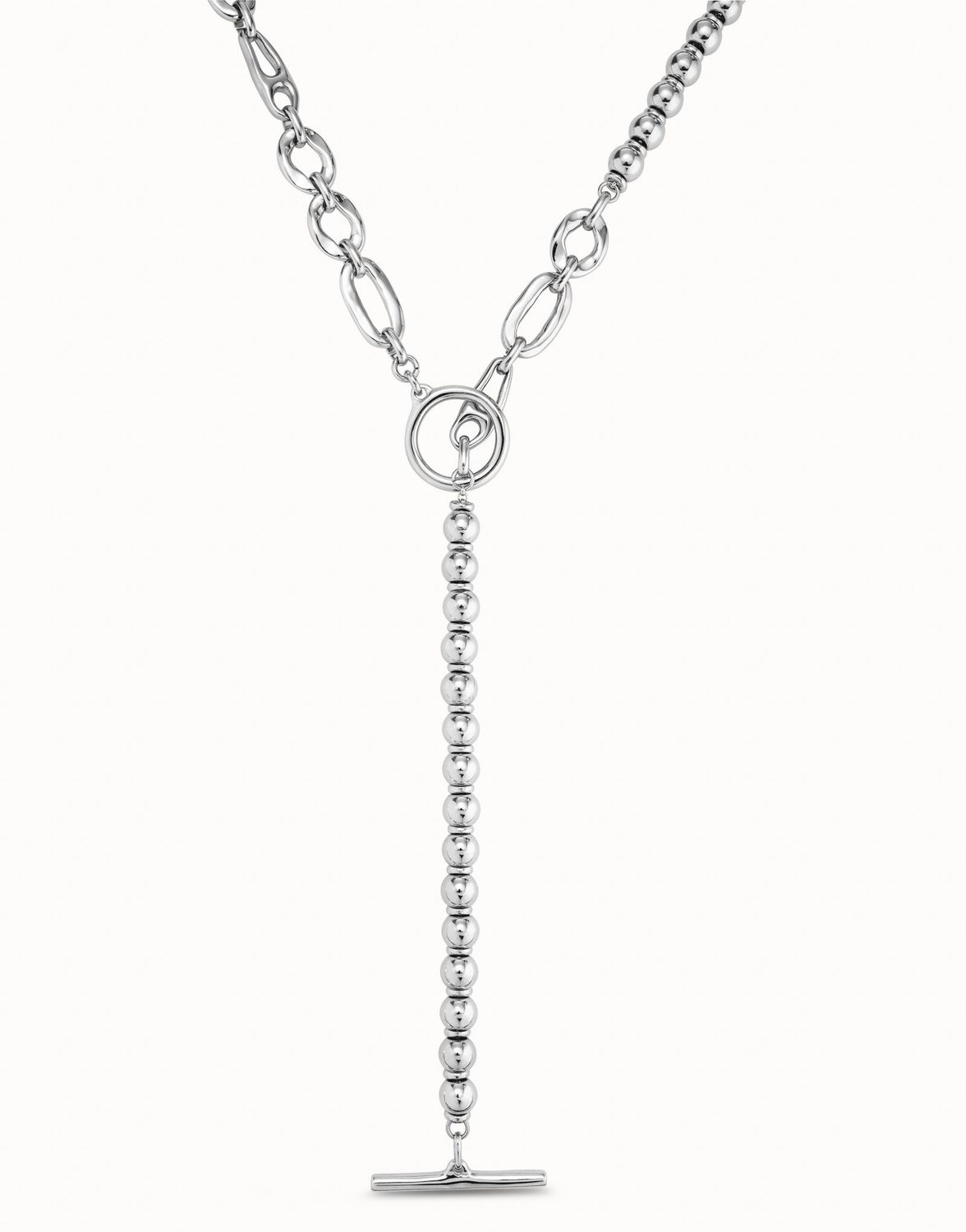 Yolo Silver Necklace
