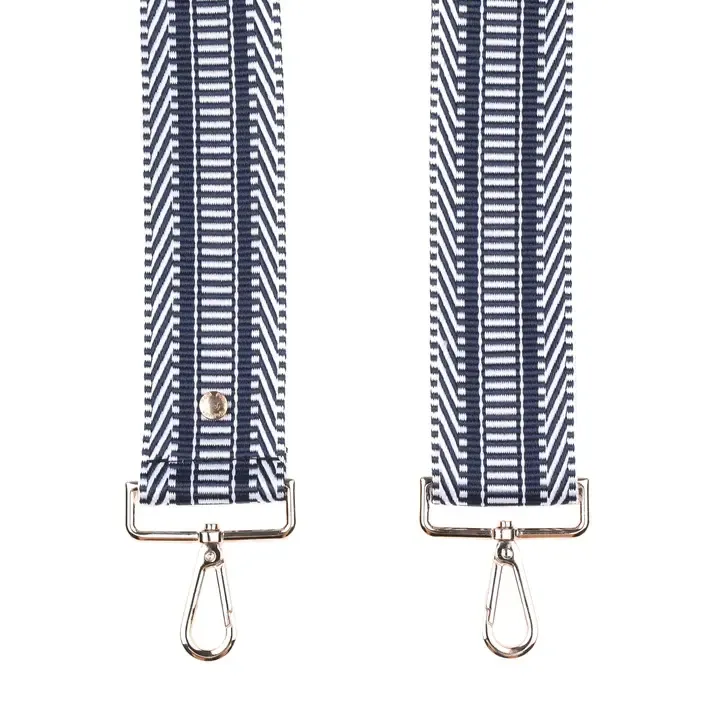 Pom Pom Strap Navy Mix
