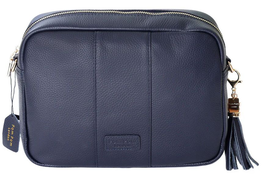 Pom Pom London City Plus Bag Navy