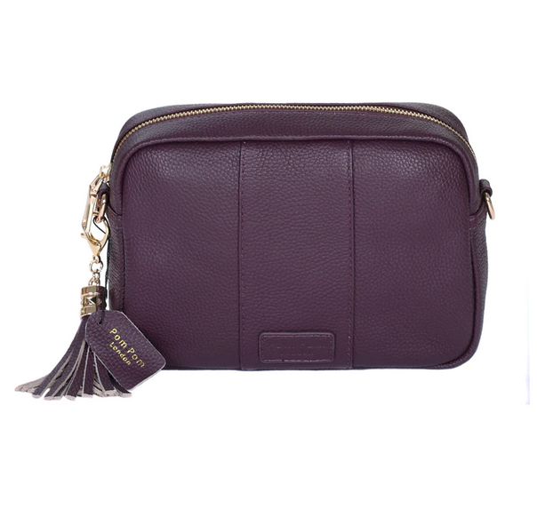 Pom Pom London City Bag Plum
