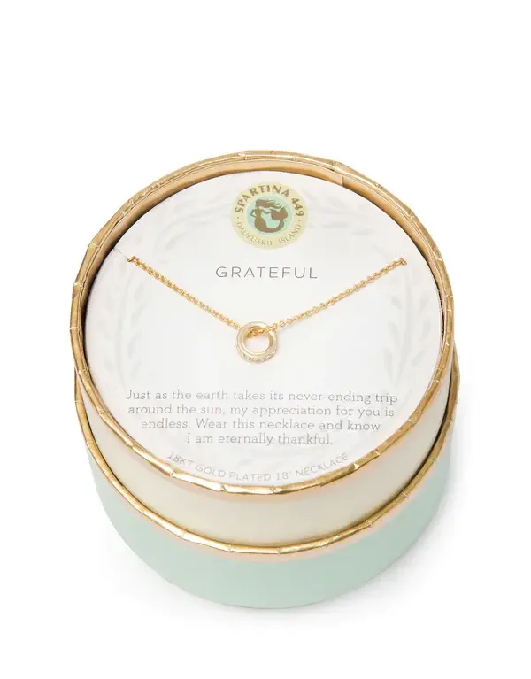 Sea La Vie Necklace Grateful/Ring Gold