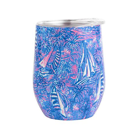 Insulated Stemless Wine Its A Sailabration