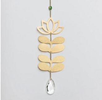 Suncatcher Lotus/African Turquoise
