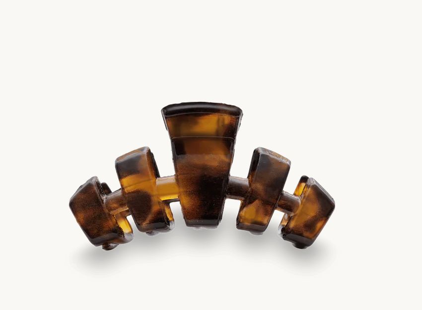 Classic Tiny Hair Clip Tortoise