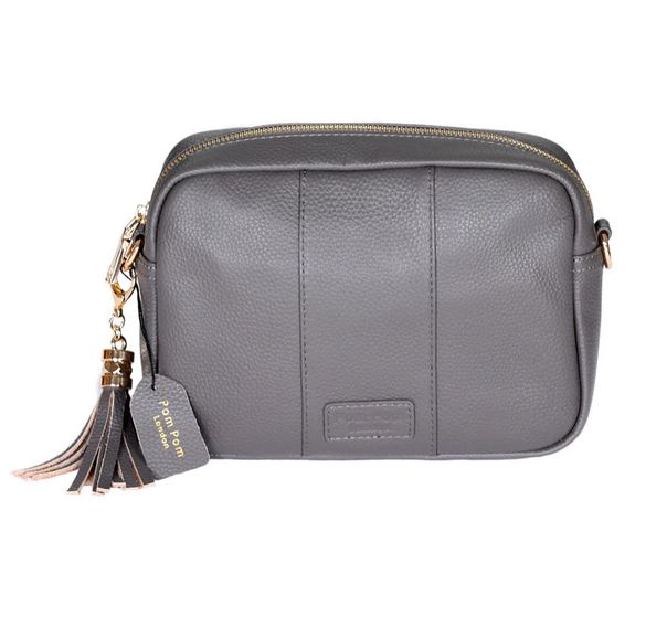 Pom Pom London City Bag Charcoal