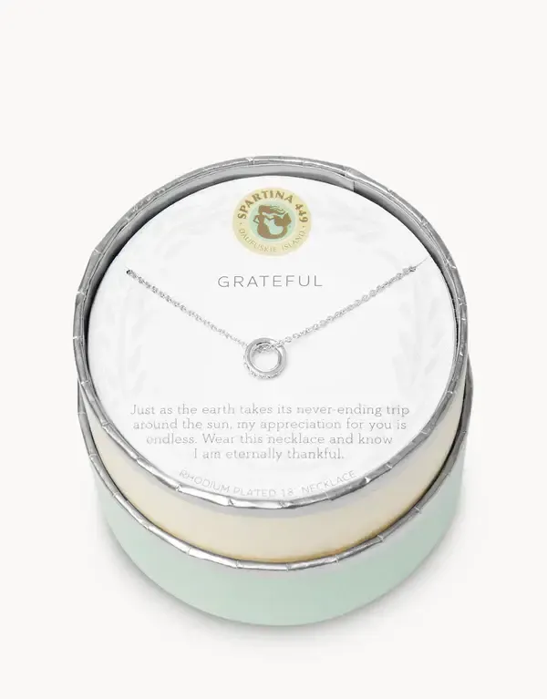 Sea La Vie Necklace Grateful/Ring Silver