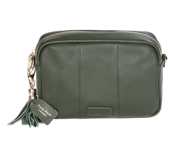 Pom Pom London City Bag Vintage Green