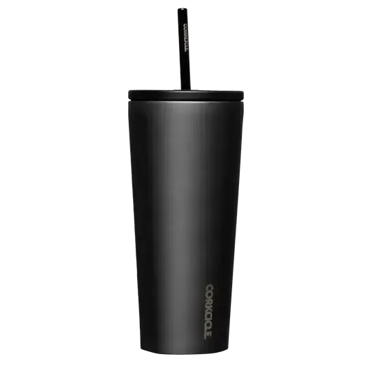 Cold Cup Ceramic Slate w/ Straw 24oz
