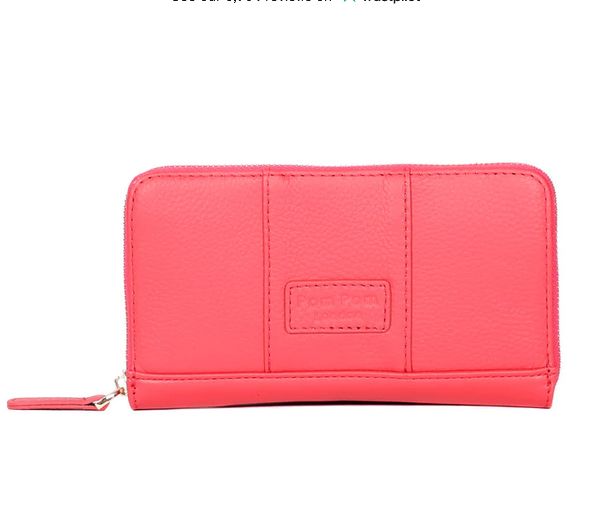 Chelsea Wallet Purse Punch Pink