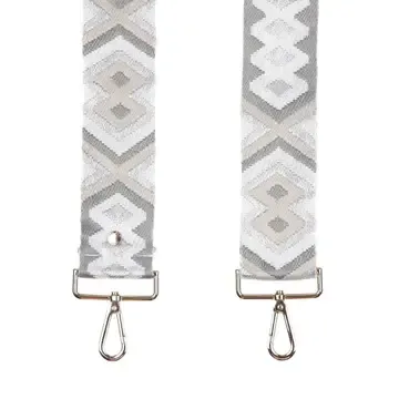 Pom Pom Strap Off White Diamond