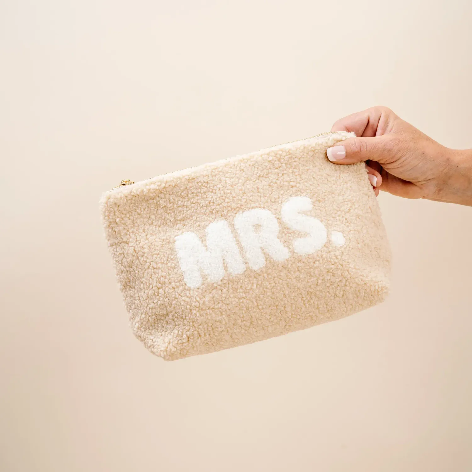 Zippered Teddy Pouch MRS