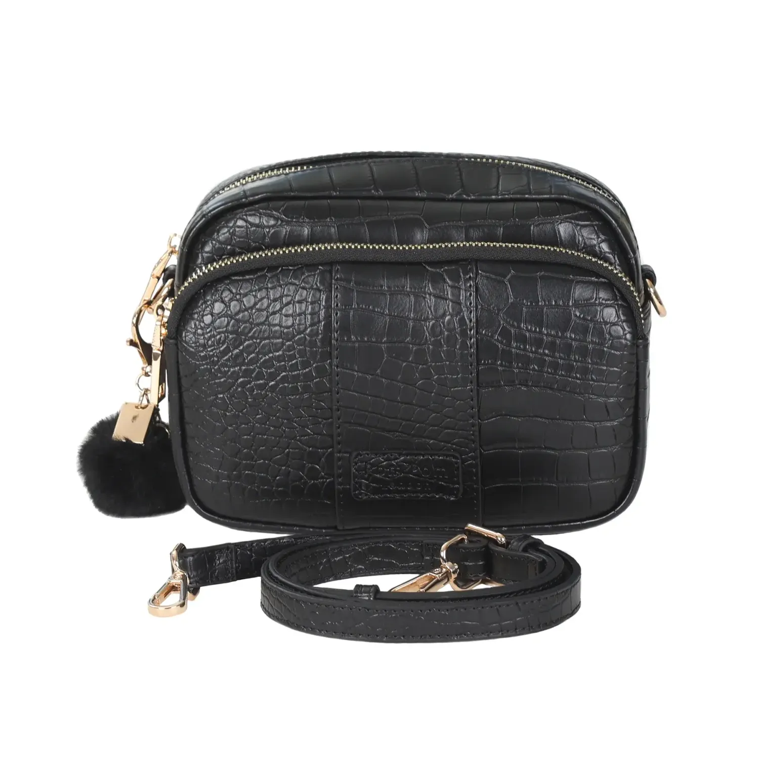 Mayfair Bag Croc Black Limited Edition