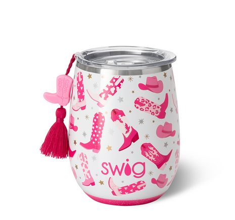 Stemless Wine Cup Let&#39;s Go Girls 14 oz