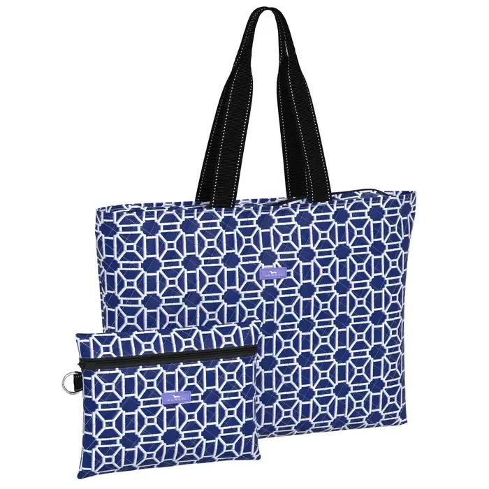 Plus 1 Foldable Travel Bag Lattice Knight