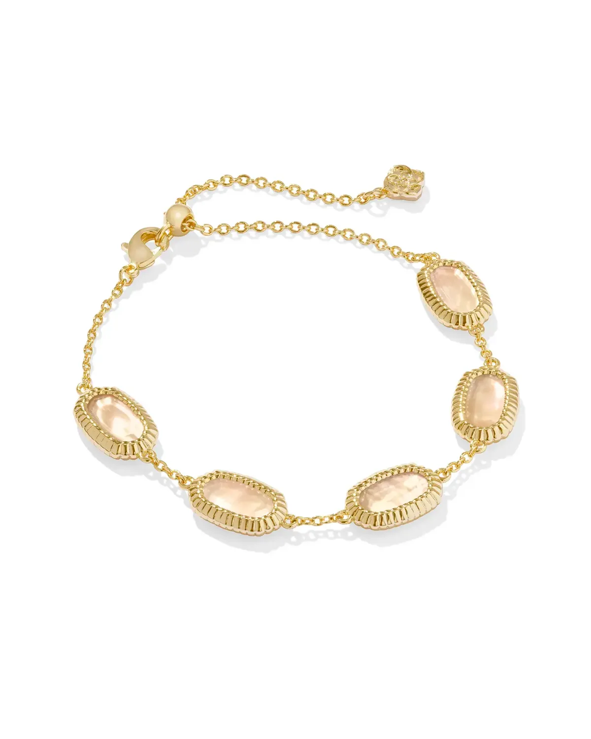Grayson Ridge Frame Gold Bracelet in Golden Abalone