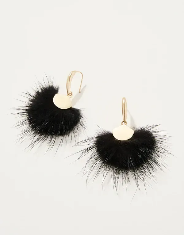 Boufee Earrings Black