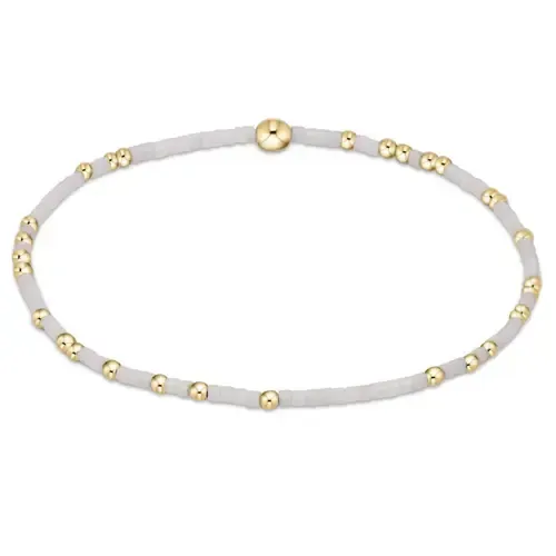 Gameday Hope  Unwritten Bracelet- White