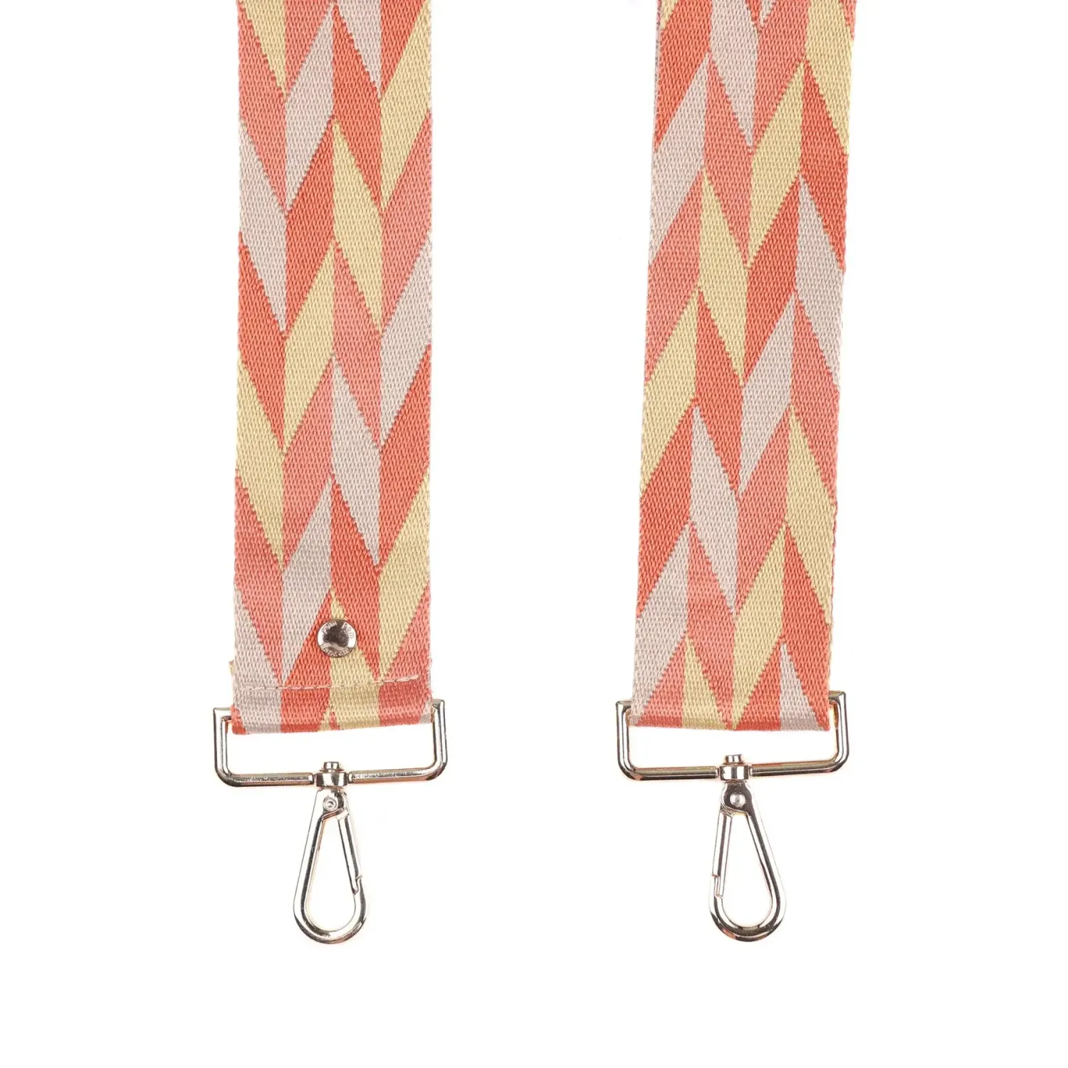 Pom Pom Strap Tangerine Harlequin