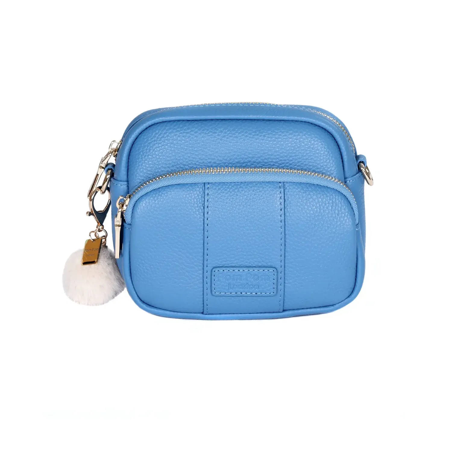 Pom Pom Mayfair Mini Bag Cornflower Blue