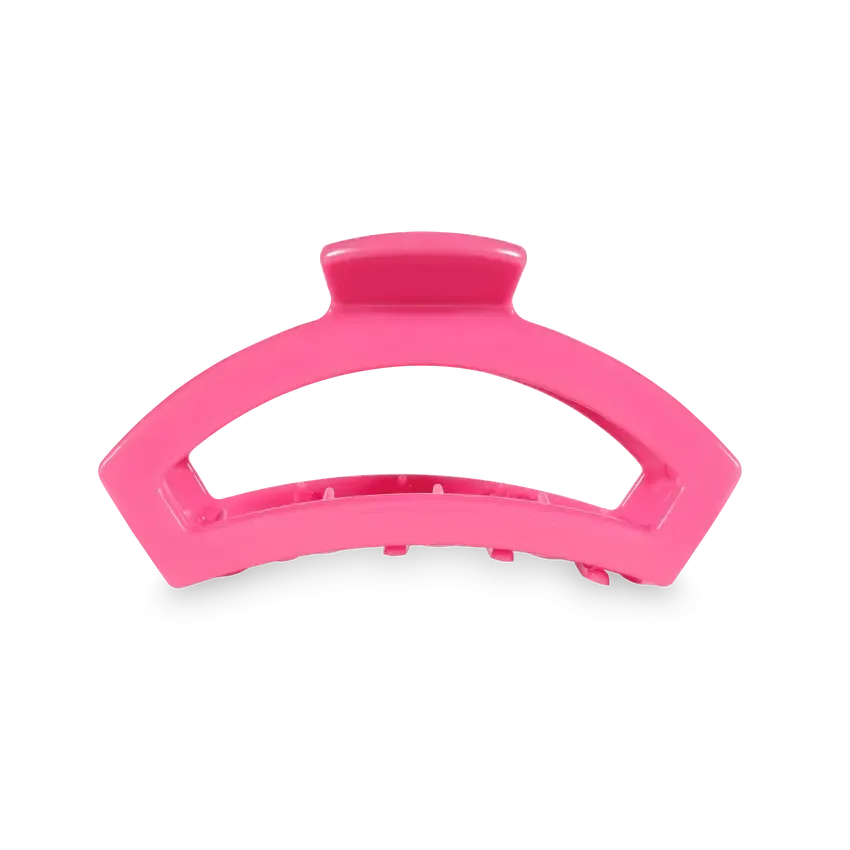 Open Medium Hair Clip Paradise Pink