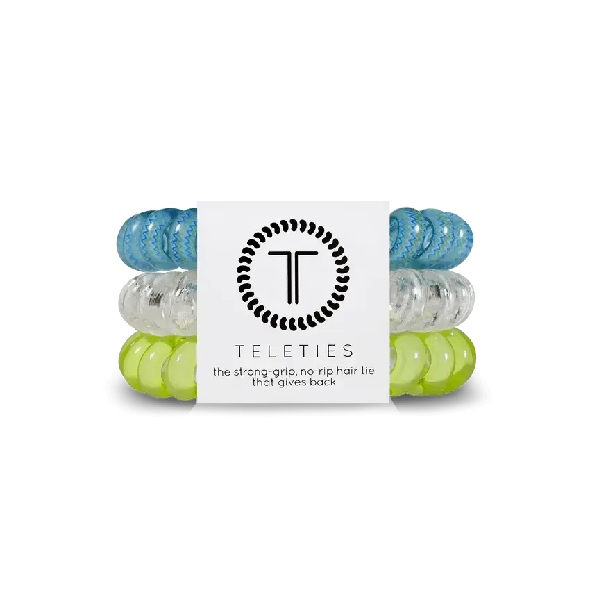 3 Pack Hair Ties Large Ocean Villa