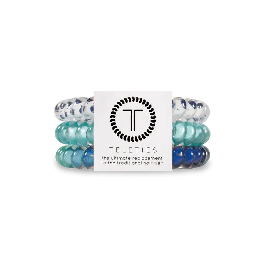 3 Pack Hair Ties Small Reel Love