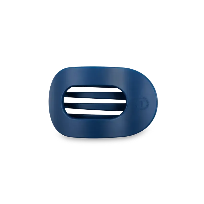 Small Flat Round Clip Midnight Rain